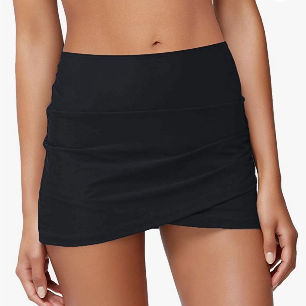 Women's High Waisted Swim Skirt Swim Bottom